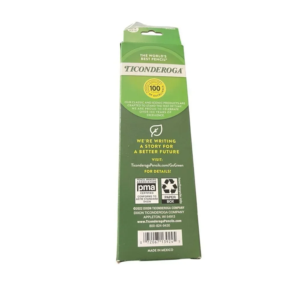 New Ticonderoga Kids Yellow Wood-Cased Pencils 24 Count